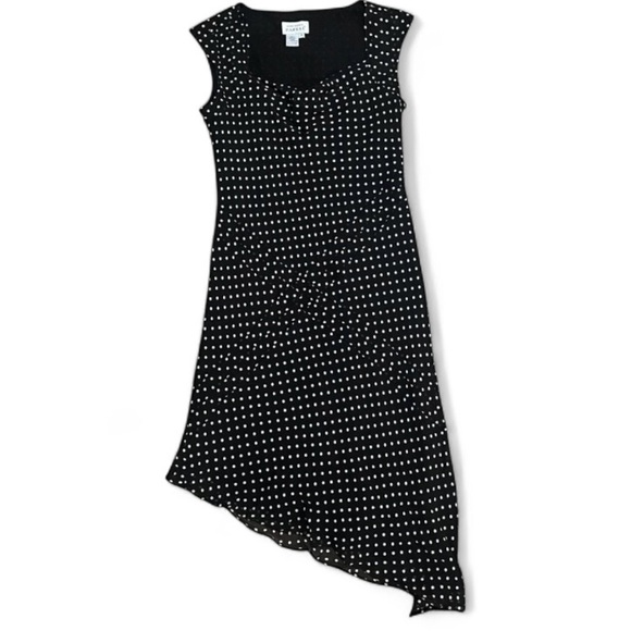 Adrianna Papell Dresses & Skirts - Adrianna‎ Papell Black Silk Vintage Cocktail Women's Dress Size 8